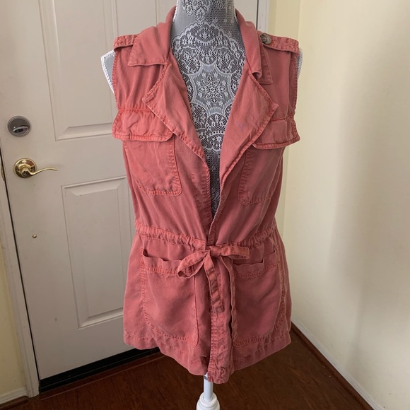 Sanctuary Red Utility Vest - Picture 2 of 7